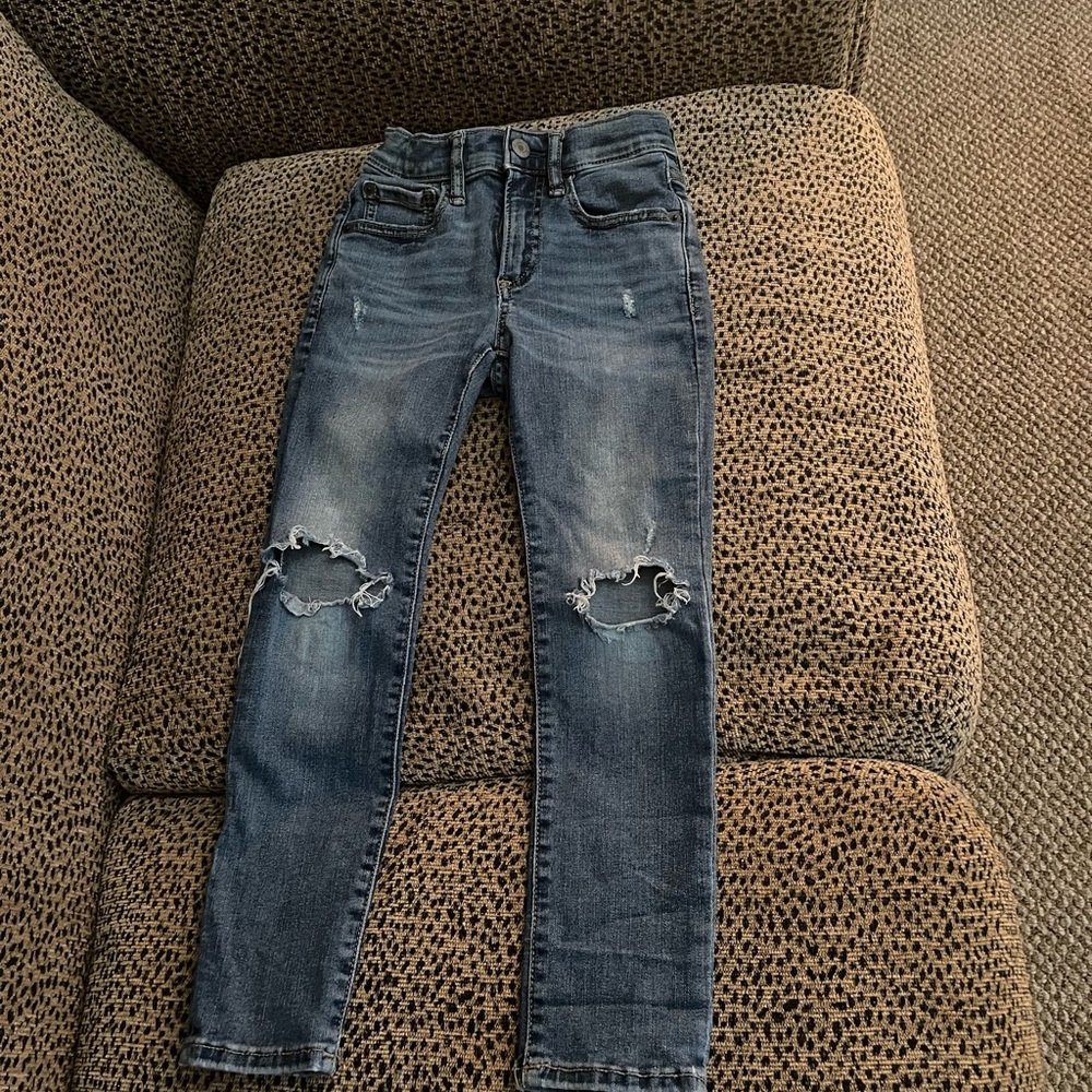 Boys GAP Denim Stretch Super Skinny Jeans Size 6